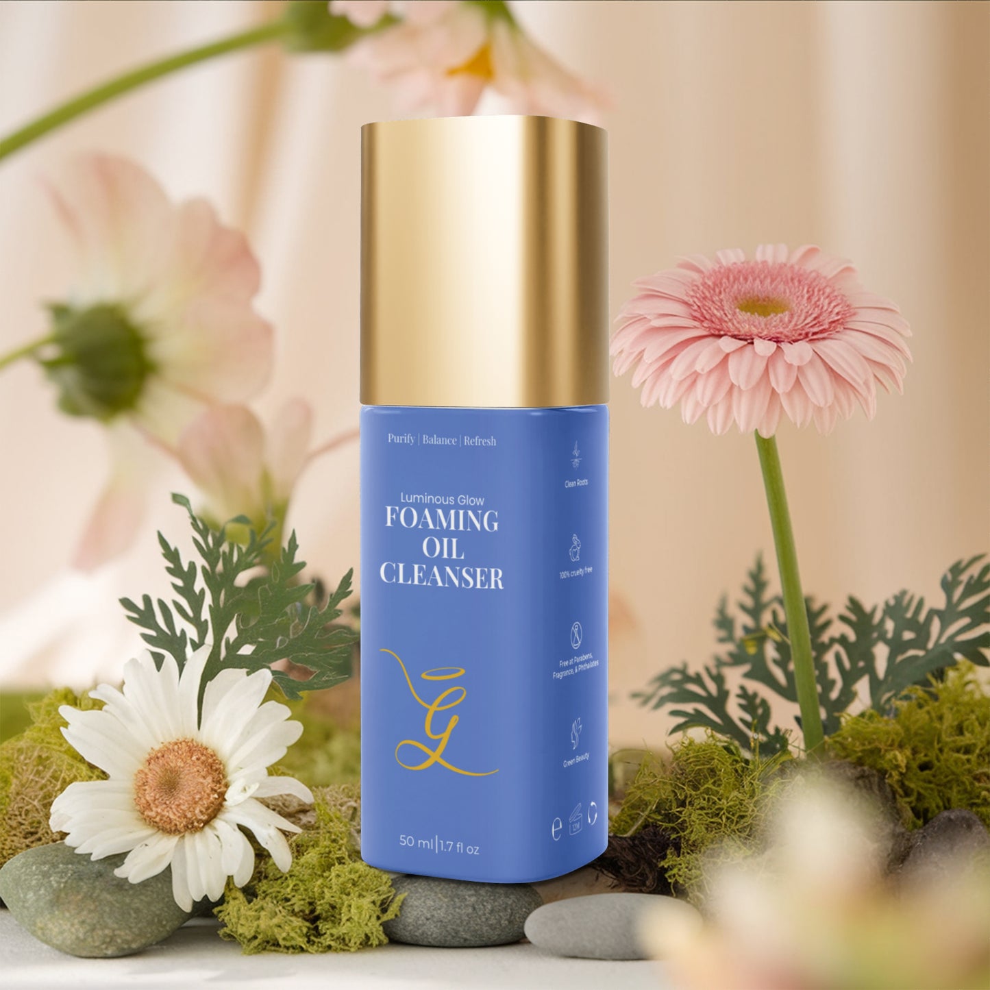 Luminous Glow Foaming Oil Cleanser