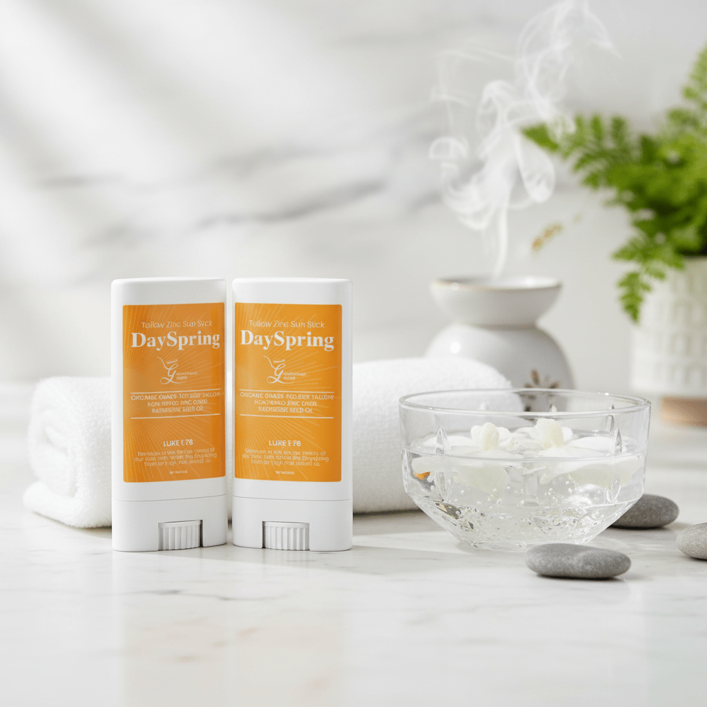 2 Pack Day Spring Tallow Zinc Sun Stick