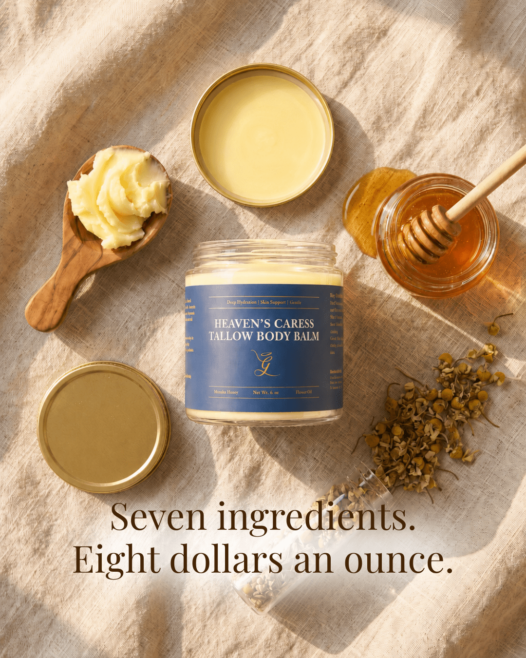 Heaven's Caress Tallow Body Balm