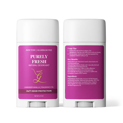 PurelyFresh Natural Deodorant