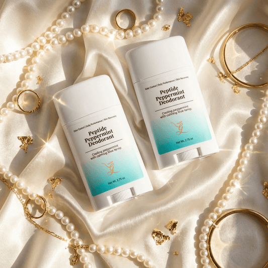 2 Pack Peptide Peppermint Deodorant