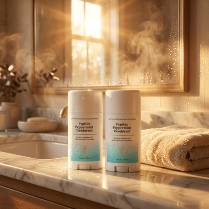 Peptide Peppermint Deodorant 2-Pack